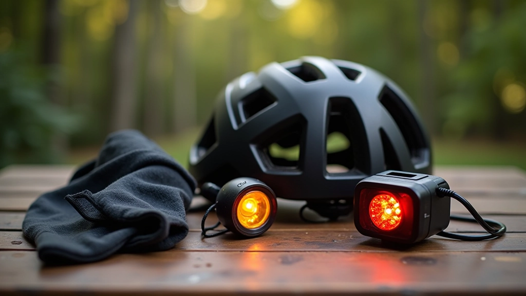 Velosipēda drošības aprīkojums: ķivere, lukturu un atstarotāji